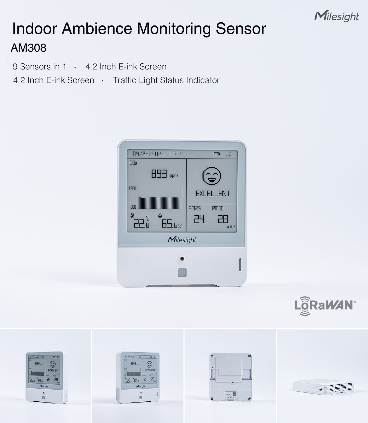Indoor Ambience Monitoring Sensor: (AM307 & AM308)