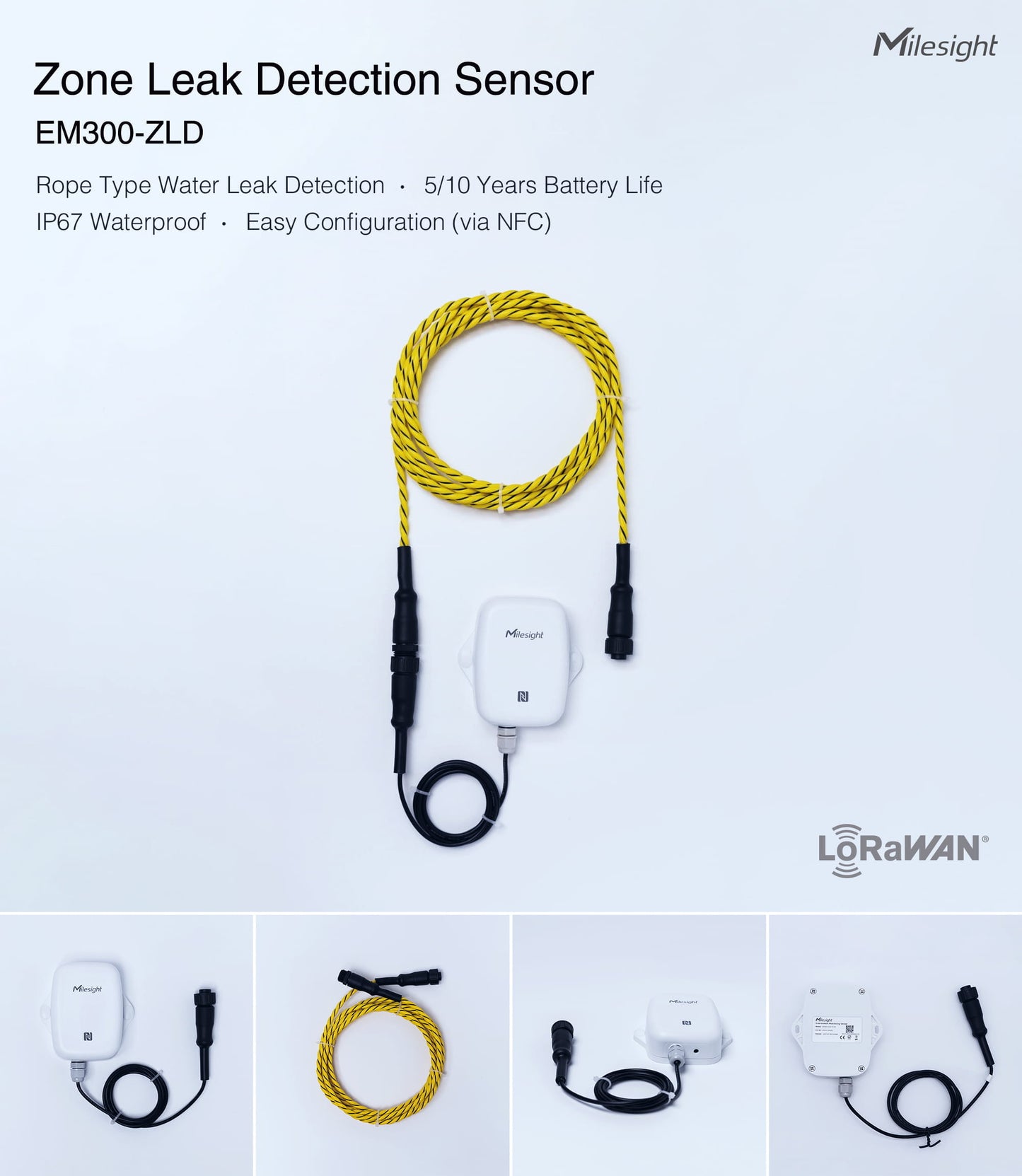Zone Leak Detection Sensor: EM300-ZLD