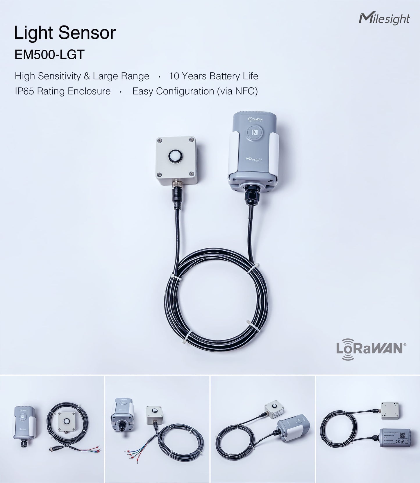Light Sensor: EM500-LGT