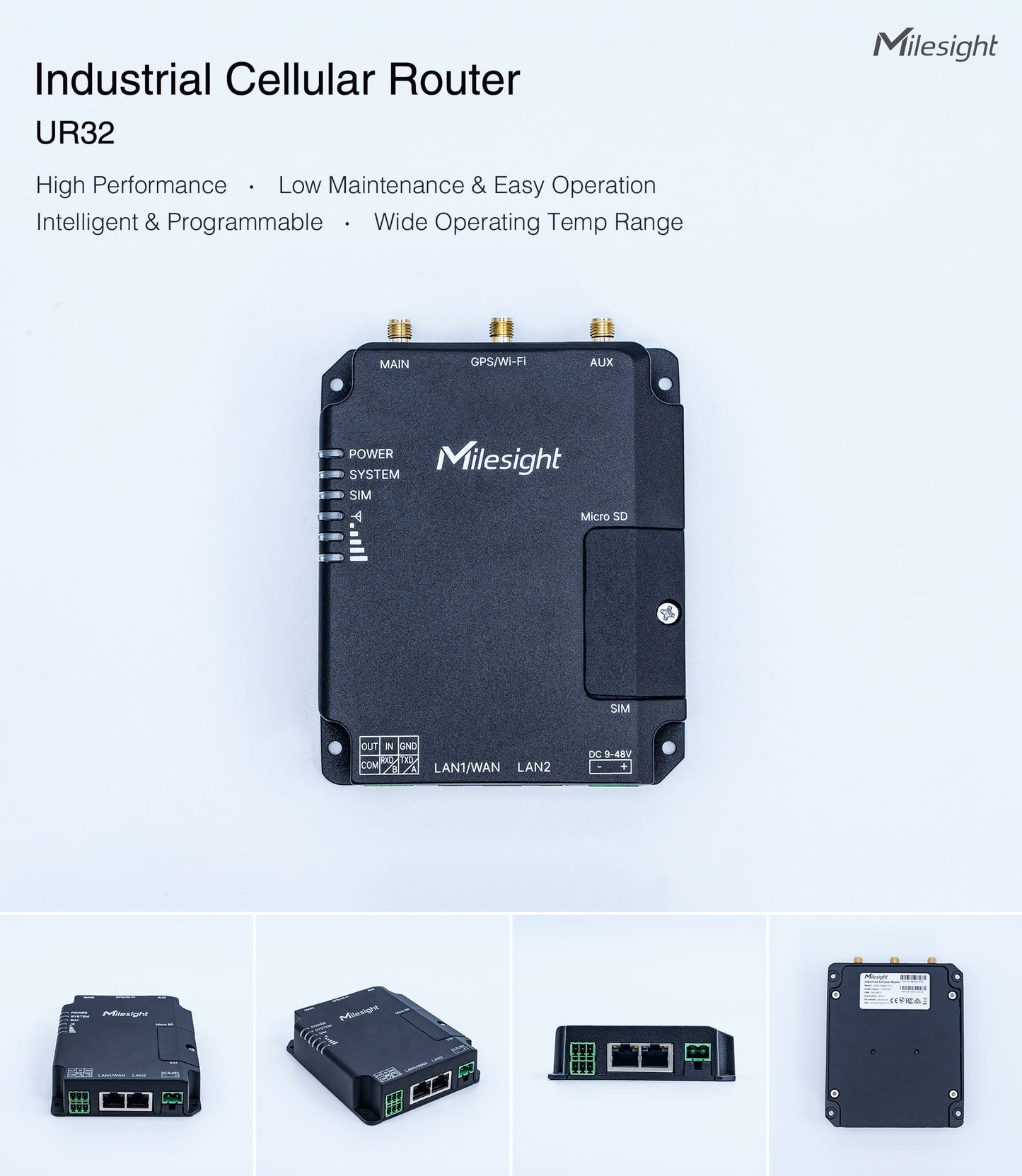Lite Series Routers: UR32 & 32L