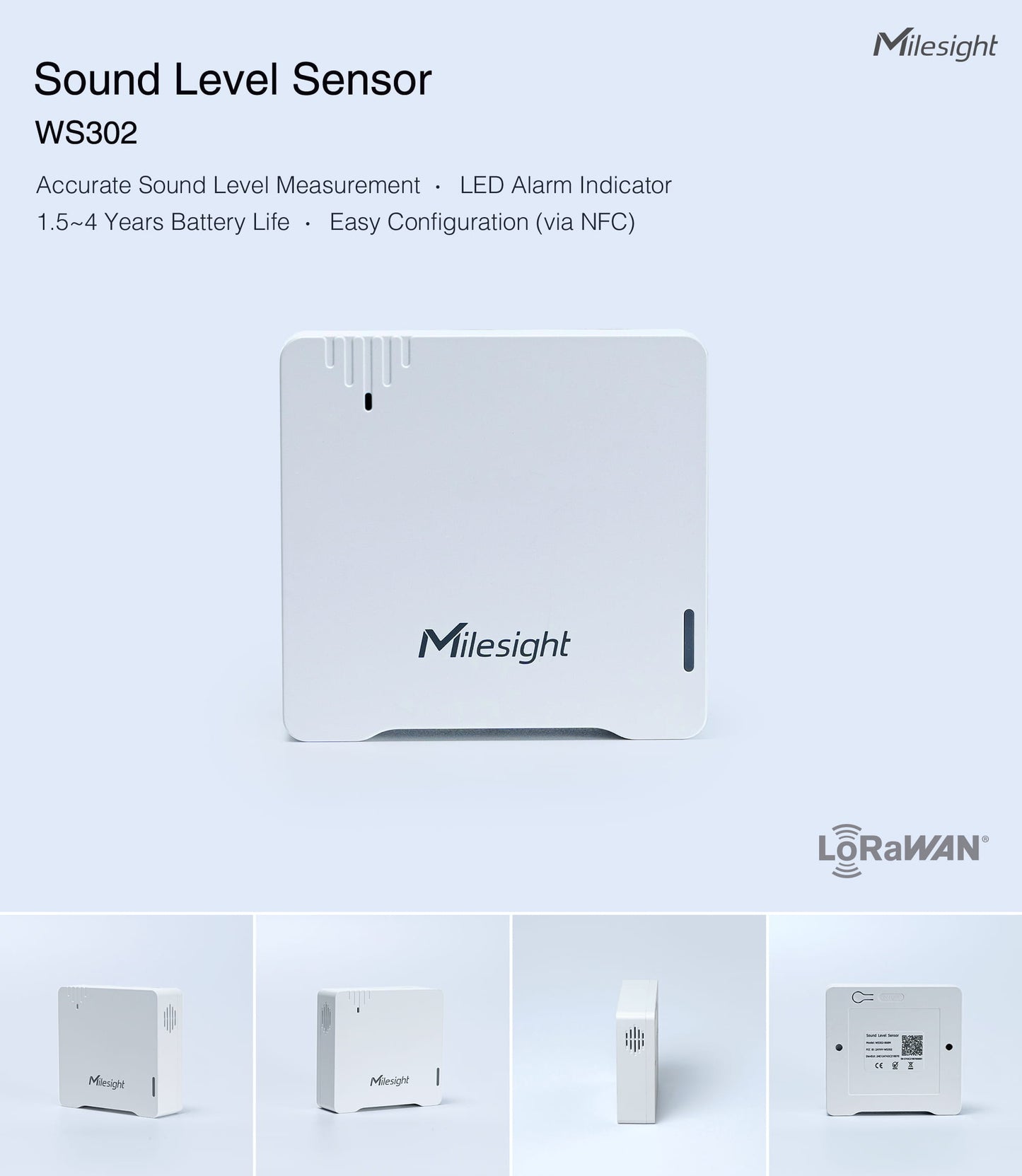 Sound Level Sensor: WS302