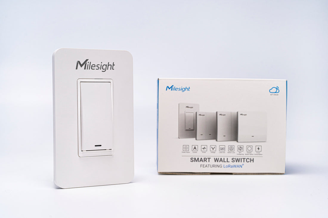Milesight WS501 / WS502 LoRaWAN® Wall Switch (UK) — | INDIOTT