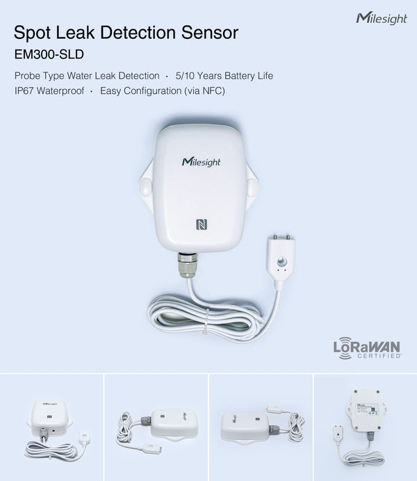 Spot Leak Detection Sensor: EM300-SLD