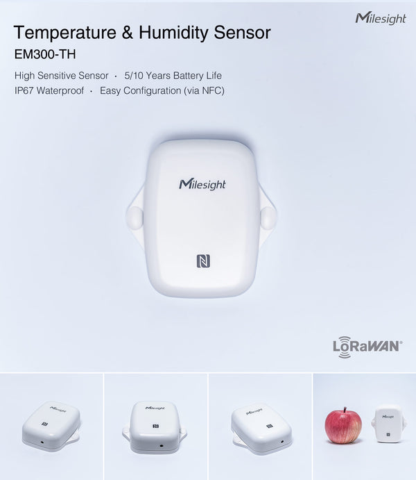 Temperature & Humidity Sensor- EM300TH