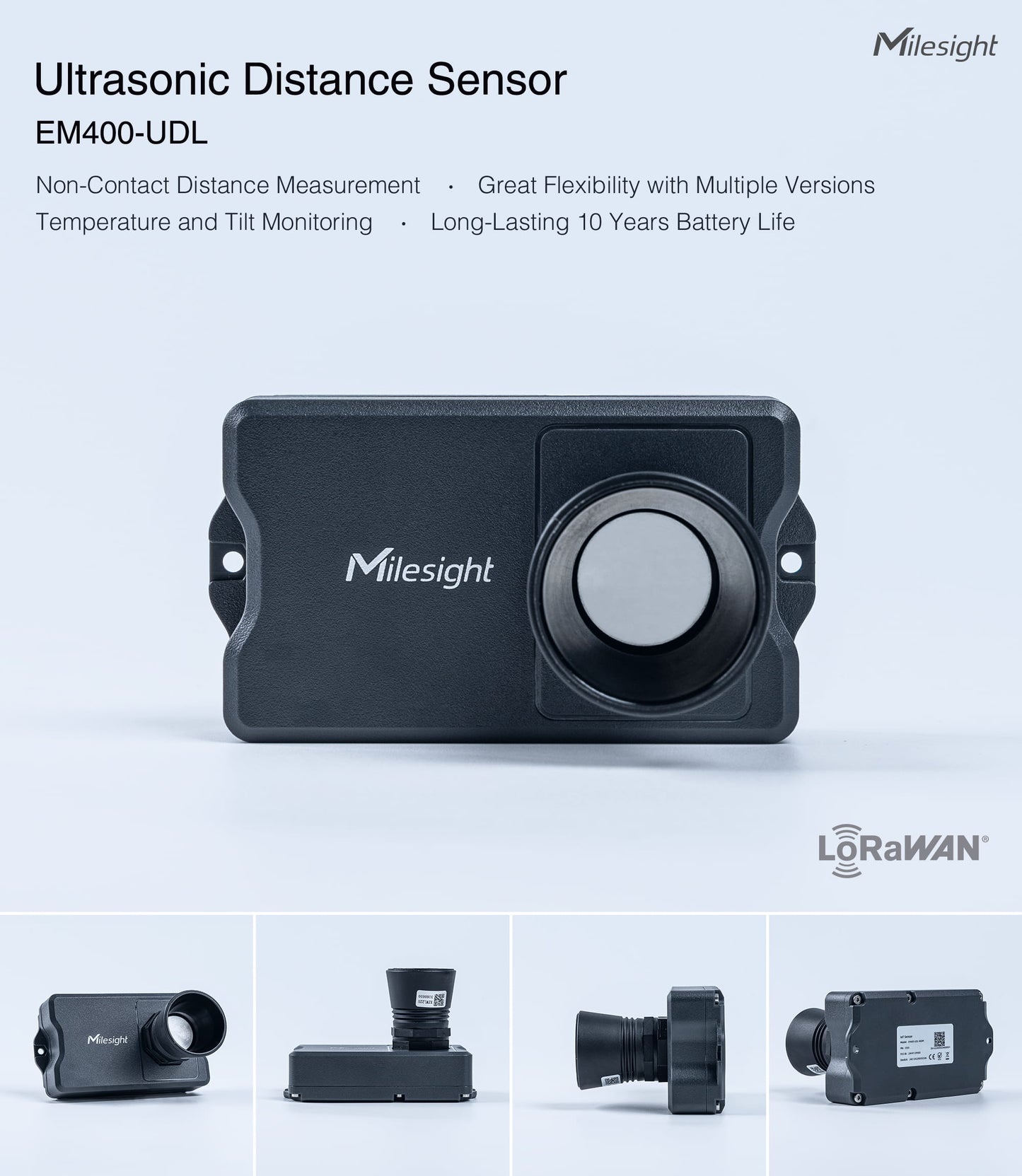 Ultrasonic Distance/level Sensor: EM400-UDL