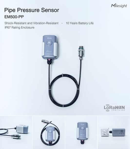Pipe Pressure Sensor: EM500-PP
