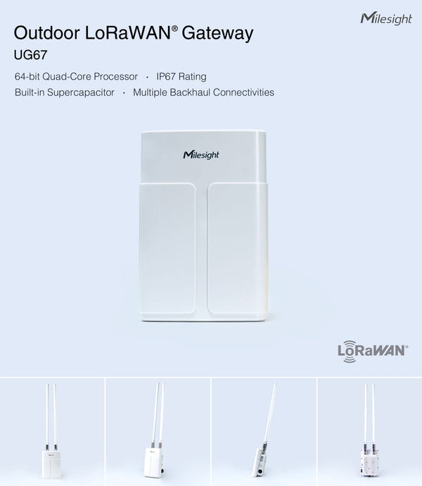 Outdoor LoRaWAN Gateway - UG67
