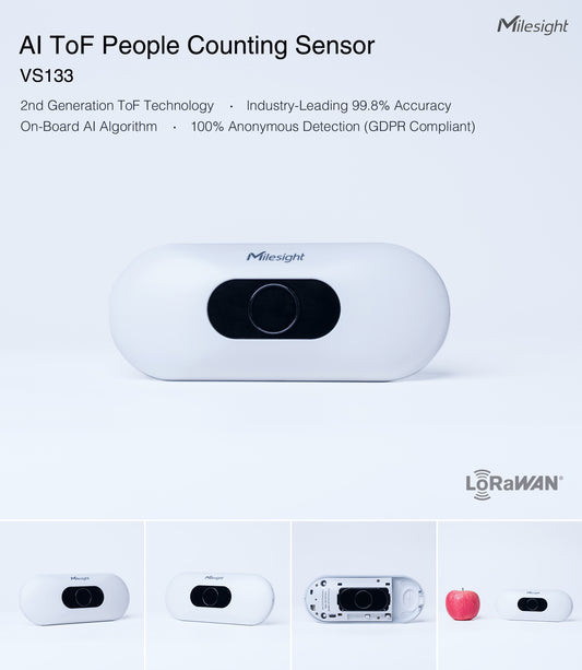 AI ToF People Counting Sensor: VS133 & VS133P