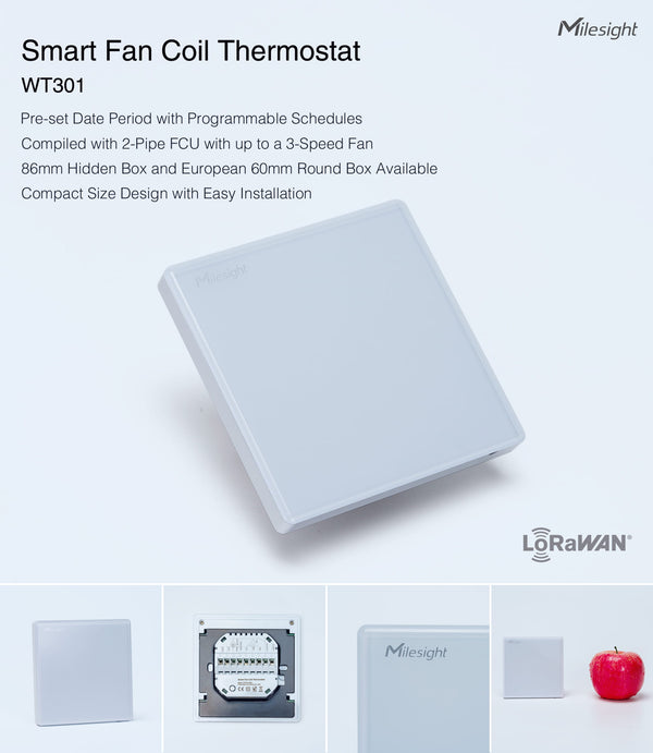 Smart Fan Coil Thermostat: WT301, WT302